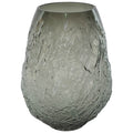 MOTTLE GREY VASE 30CM