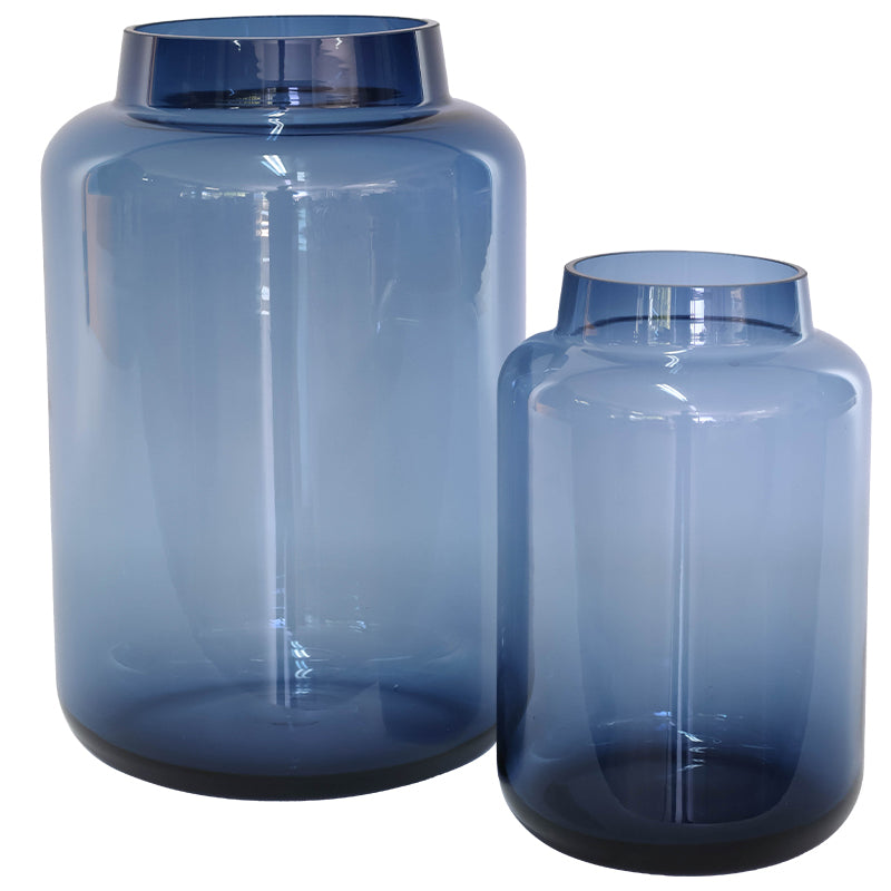 BERMUDA BLUE VASE 26CM