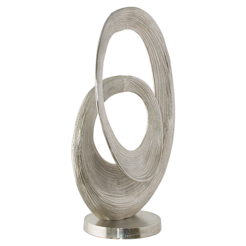 SCULPTURE SWIRL ROUGH NICKEL52X30