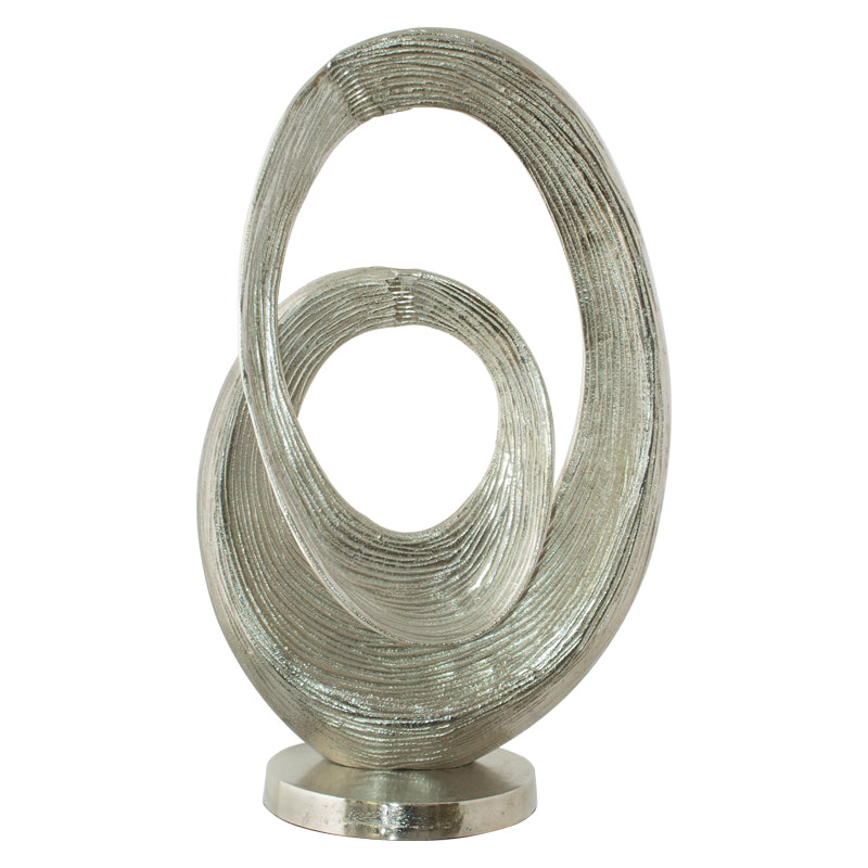 SCULPTURE SWIRL ROUGH NICKEL52X30