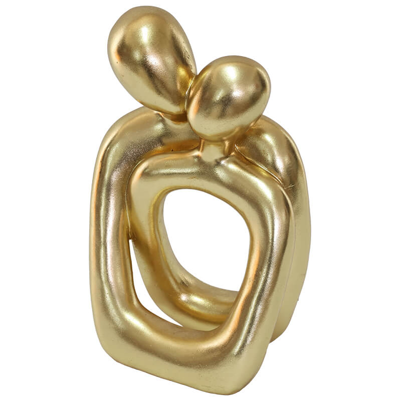 GOLD COUPLE 36X15X22CM