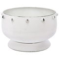 BOLAE VASE WHITE 36X22CM