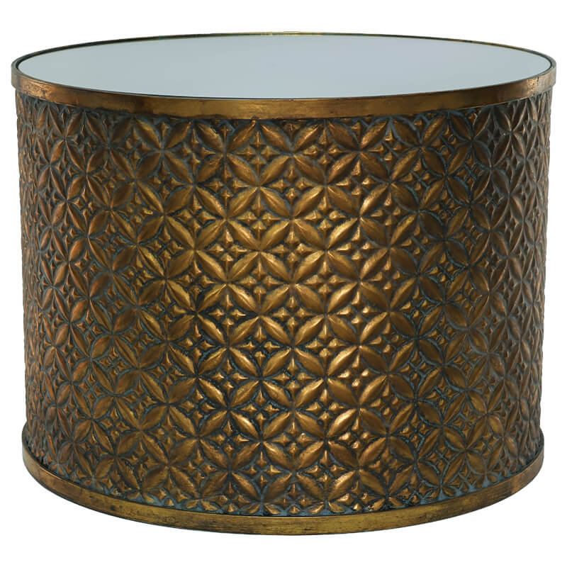 MELO TABLE WITH MIRROR TOP 46X61CM