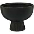 BLACK FTD DECOR BOWL 18X24X24CM