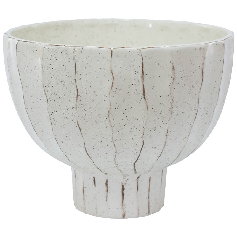 SPECKLED FTD VASE 22X27X27CM