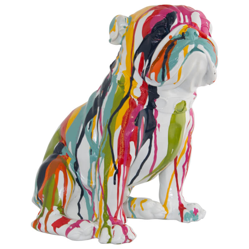 FUN FOXY BULLDOG 26X19X27CM