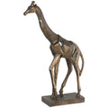FACET GIRAFFE ANT BRONZE 28X9X44CM