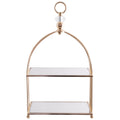 DISPLAY STAND 2 TIER 48X26CM