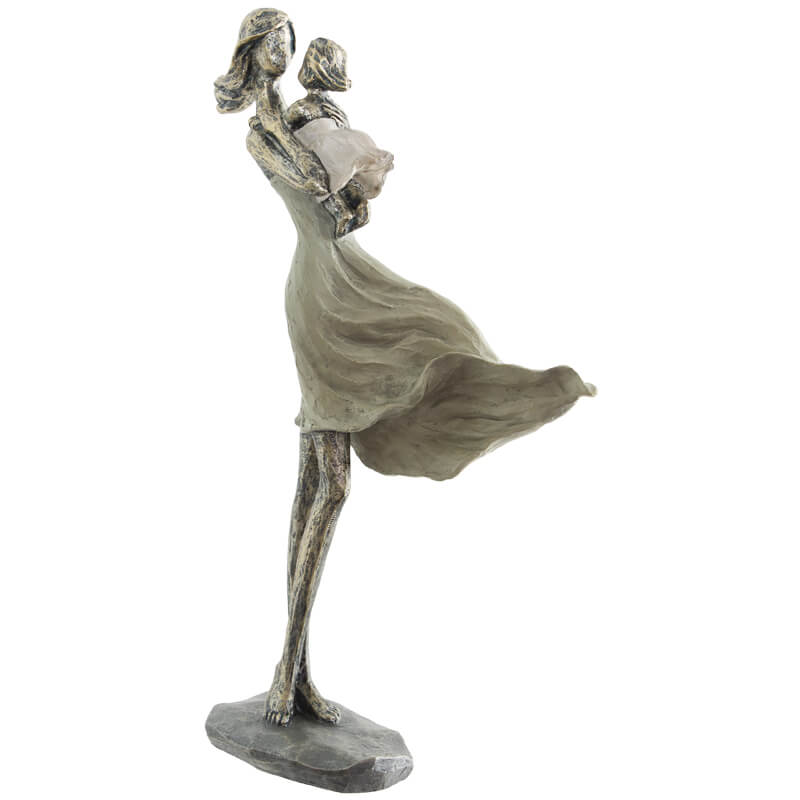 MOTHER AND CHILD PEARL DRESS 31CM