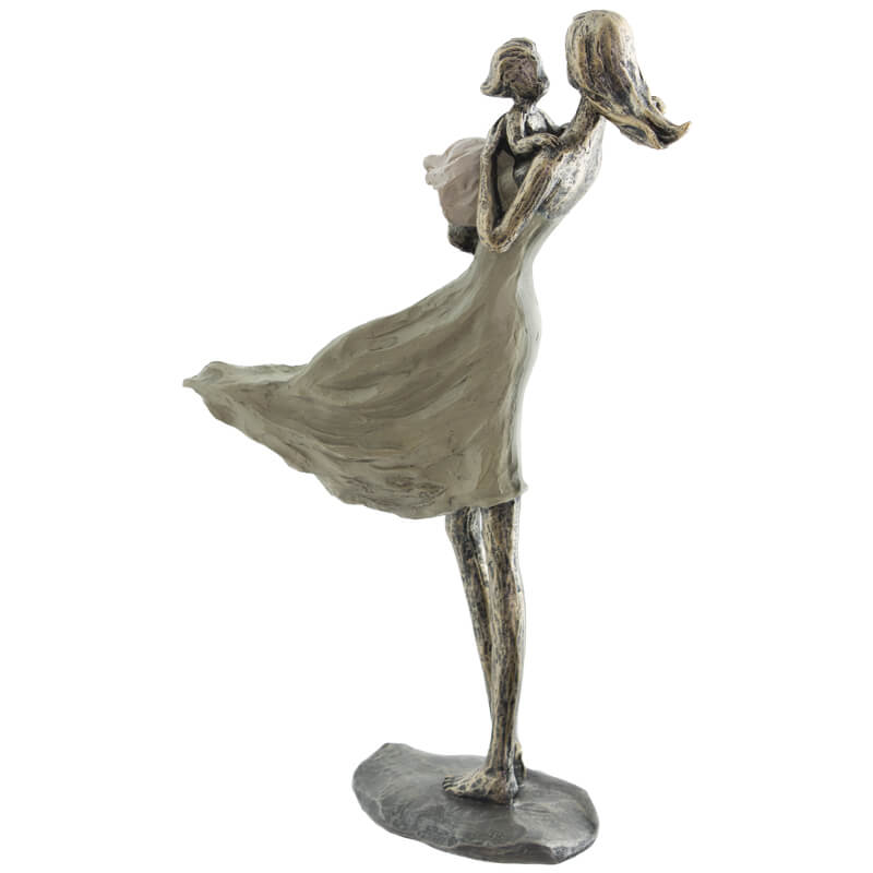 MOTHER AND CHILD PEARL DRESS 31CM