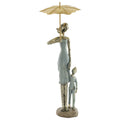 MOTHER AND CHILD/GOLD UMBRELLA 29CM