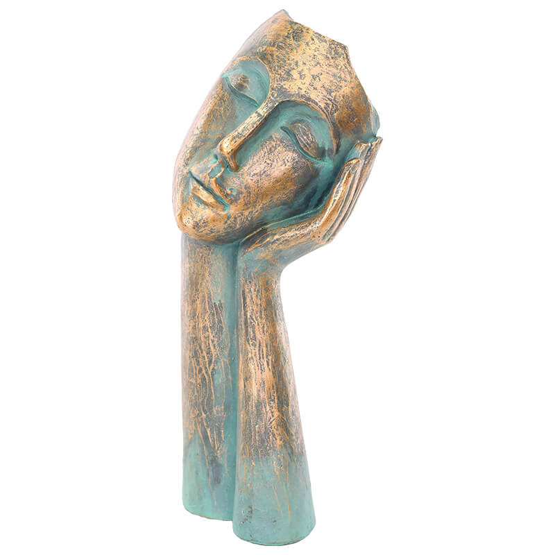 FIGURINE RESTING ON ARM 30CM
