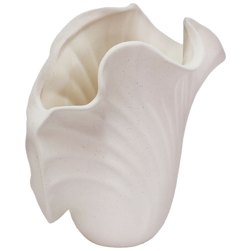 DUNE FAN VASE 23X22CM