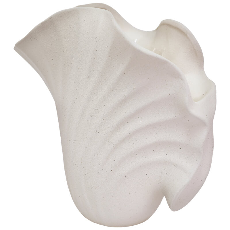 DUNE FAN VASE 23X22CM